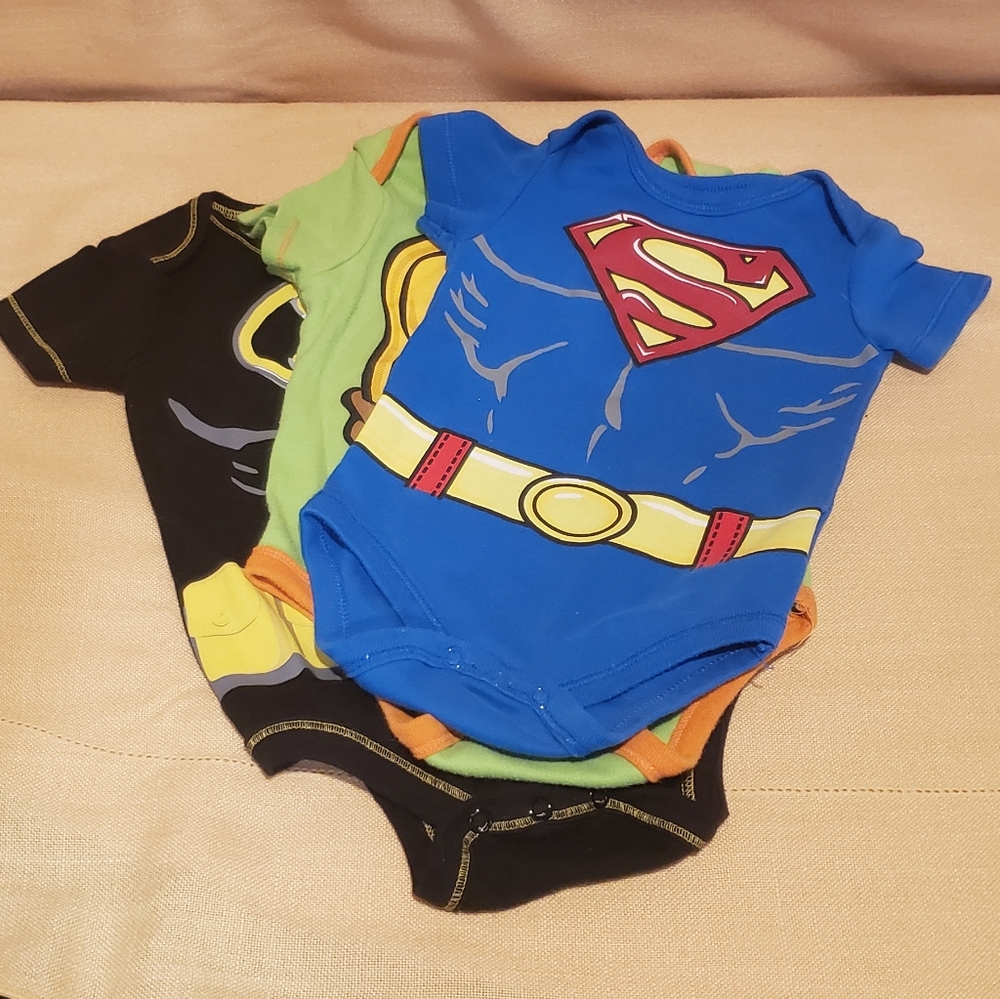 🦖Superhero Baby Onesie Bundle🦖
